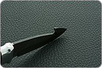 Нож НР21 Рыболов микропористая резина, черный дамаск, алюминий : фото 8