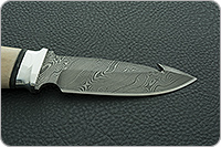 Нож НР21А Рыбак орех, нержавеющий дамаск, алюминий : фото 7