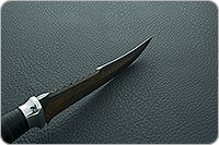 Нож Н69 Морской наборная кожа, контрастный дамаск, алюминий : фото 9