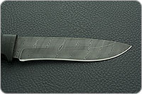 Нож Н6 Александр II микропористая резина, черный дамаск, текстолит : фото 5