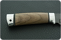 Нож Н6 Александр II орех, черный дамаск, алюминий : фото 5