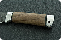 Нож Н6 Александр II орех, черный дамаск, алюминий : фото 6