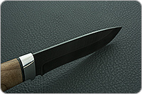 Нож Н6 Александр II орех, черный дамаск, алюминий : фото 8