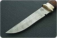 Нож Н8-Спецназ береза, контрастный дамаск, латунь  : фото 3