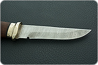 Нож Н8-Спецназ береза, контрастный дамаск, латунь  : фото 7