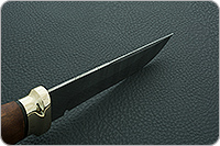 Нож Н8-Спецназ береза, контрастный дамаск, латунь  : фото 8